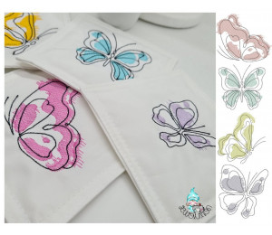 ADVENTSKALENDER 8. Dezember - Kritzel Schmetterlinge